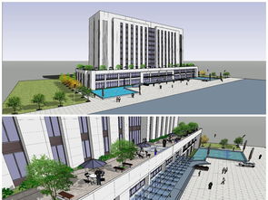 产业基地建筑规划与SU模型设计图资源指南